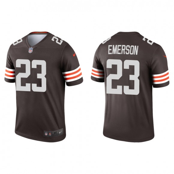 Men's Browns Martin Emerson Brown Legend Jersey