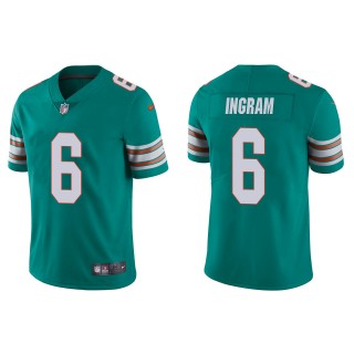 Men's Miami Dolphins Melvin Ingram Aqua Alternate Vapor Limited Jersey