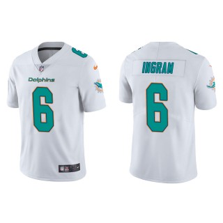 Men's Miami Dolphins Melvin Ingram White Vapor Limited Jersey