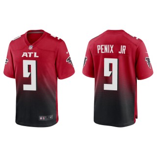 Falcons Michael Penix Jr. Red Game Jersey