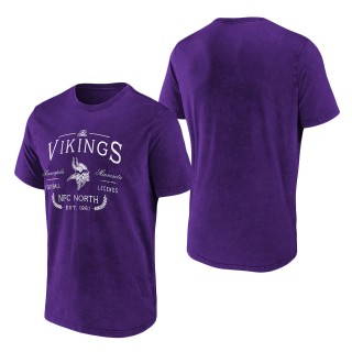 Men's Minnesota Vikings NFL x Darius Rucker Collection by Fanatics Purple T-Shirt