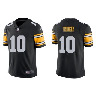 Men's Steelers Mitchell Trubisky Black Alternate Vapor Limited Jersey