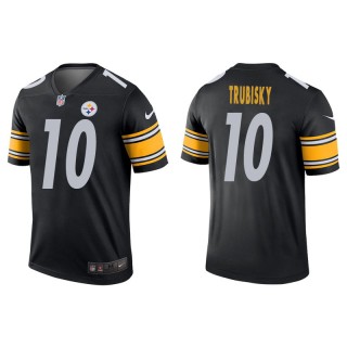 Men's Steelers Mitchell Trubisky Black Legend Jersey