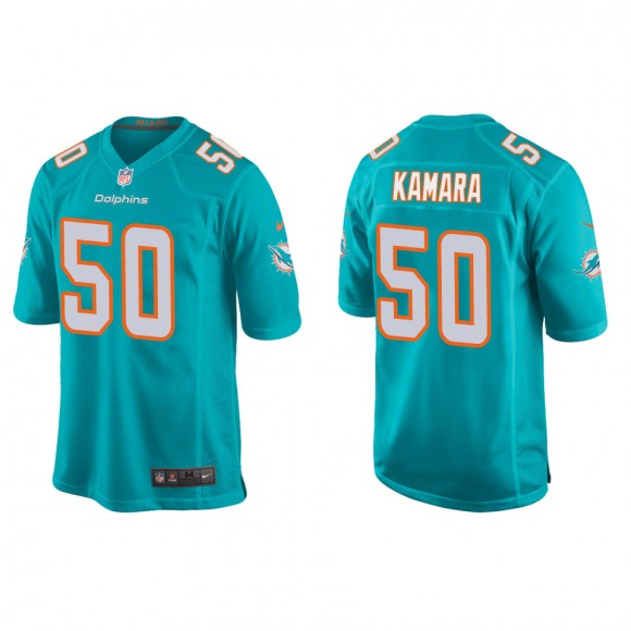 Dolphins Mohamed Kamara Aqua Game Jersey