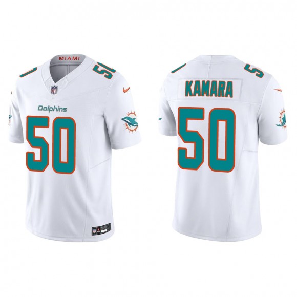 Dolphins Mohamed Kamara White Vapor F.U.S.E. Limited Jersey