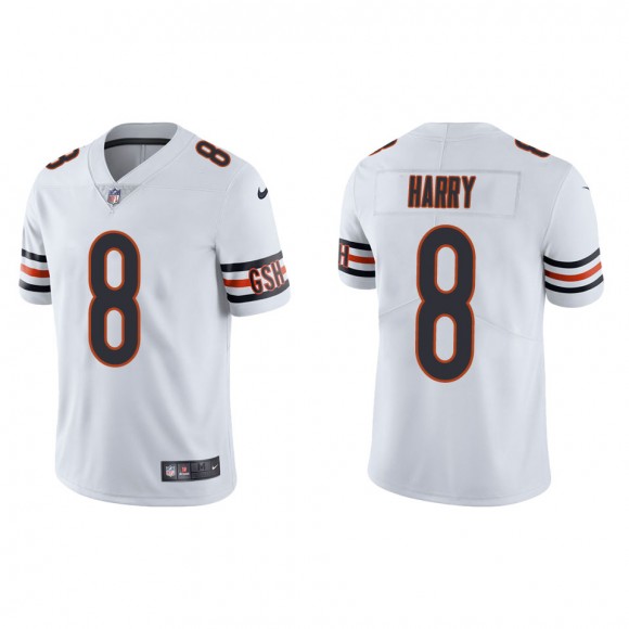 Men's Chicago Bears N'Keal Harry White Vapor Limited Jersey