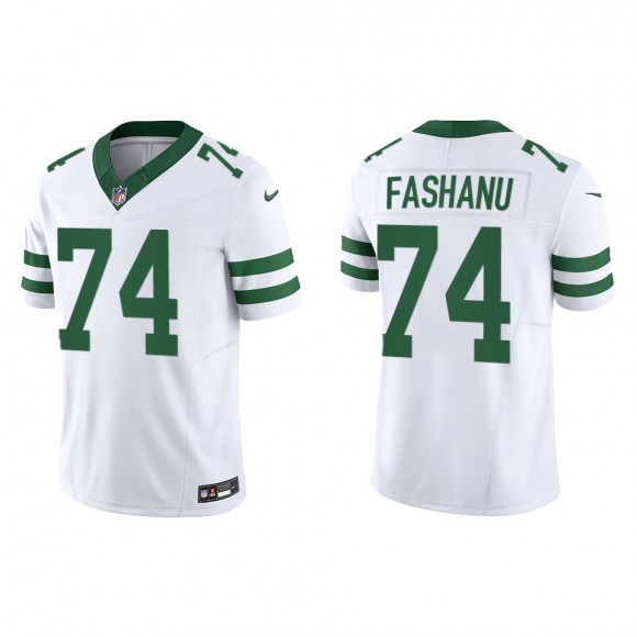 Jets Olu Fashanu White Legacy Limited Jersey