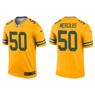 Whitney Mercilus Jersey Packers Gold Inverted Legend Men's