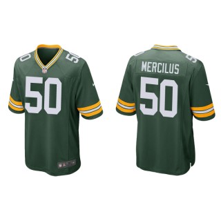 Whitney Mercilus Jersey Packers Green Game Men's