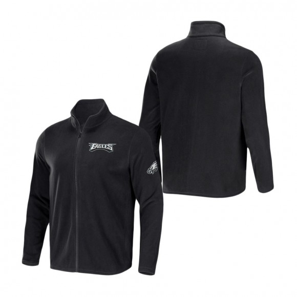 Men's Philadelphia Eagles NFL x Darius Rucker Collection by Fanatics Black Polar Full-Zip Jacket