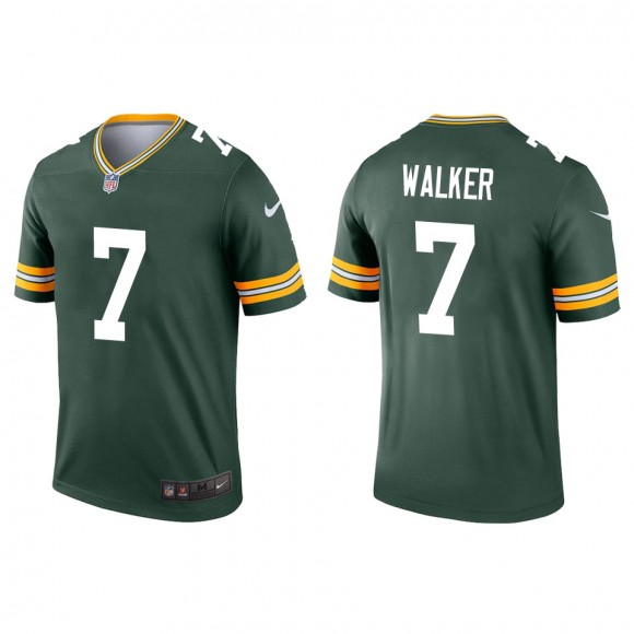 Men's Packers Quay Walker Green 2022 NFL Draft Legend Jersey