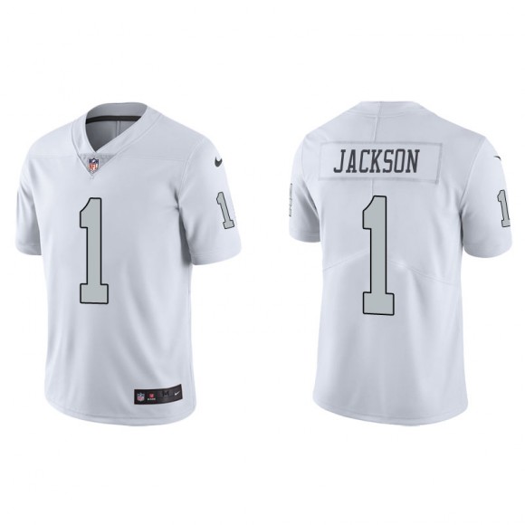 DeSean Jackson Jersey Raiders White Color Rush Limited Men's
