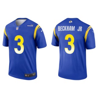 Odell Beckham Jr. Jersey Rams Royal Legend Men's