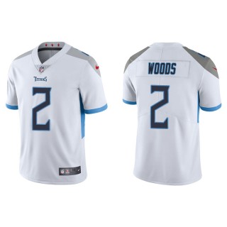 Men's Titans Robert Woods White Vapor Limited Jersey