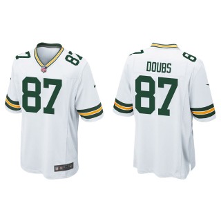 Men's Packers Romeo Doubs White Game Jersey