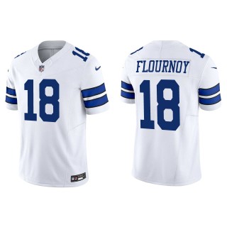 Cowboys Ryan Flournoy White Vapor F.U.S.E. Limited Jersey