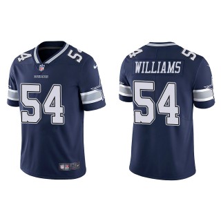 Men's Cowboys Sam Williams Navy 2022 NFL Draft Vapor Limited Jersey