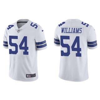 Men's Cowboys Sam Williams White 2022 NFL Draft Vapor Limited Jersey