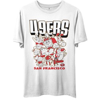 Men's San Francisco 49ers White NFL x Nickelodeon T-Shirt