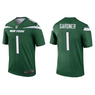Men's Jets Sauce Gardner Green 2022 NFL Draft Legend Jersey