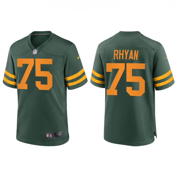 Men's Packers Sean Rhyan Green 2022 NFL Draft Alternate Game Jersey