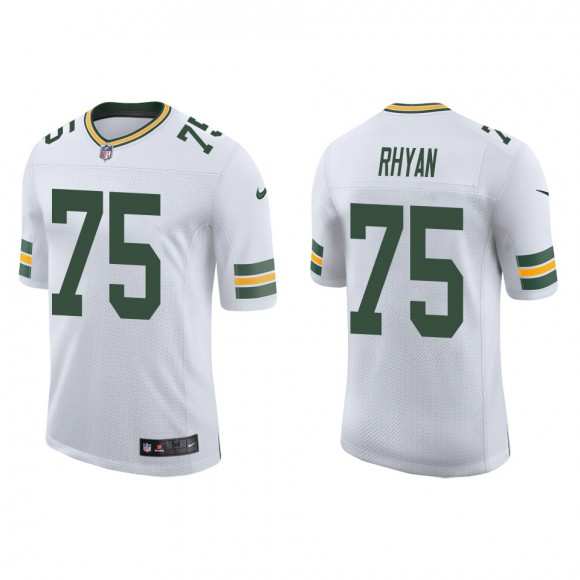 Men's Packers Sean Rhyan White 2022 NFL Draft Vapor Limited Jersey