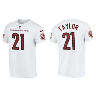 Sean Taylor Commanders Name & Number  Men's White T-Shirt