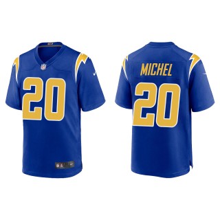 Men's Los Angeles Chargers Sony Michel Royal Alternate Game Jersey