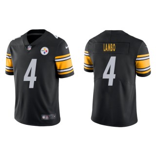 Josh Lambo Jersey Steelers Black Vapor Limited