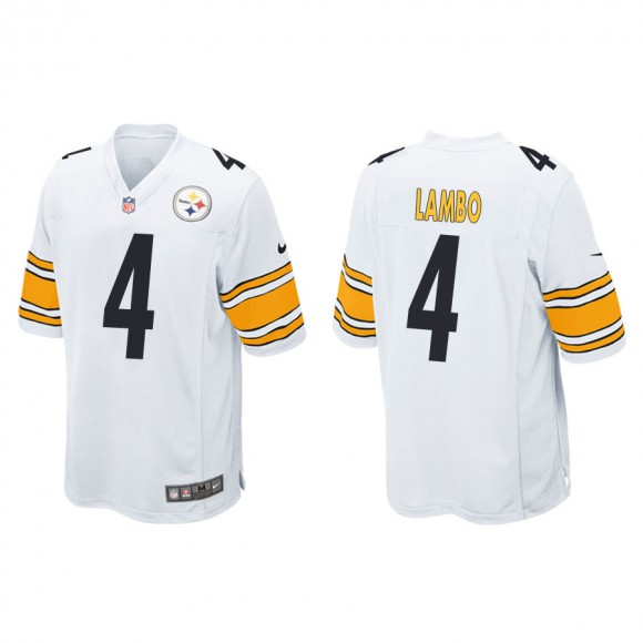 Josh Lambo Jersey Steelers White Game