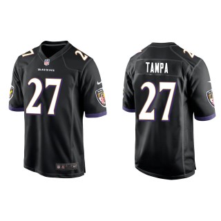 Ravens T.J. Tampa Black Game Jersey