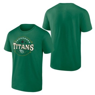 Men's Tennessee Titans Fanatics Branded Kelly Green Lucky Team T-Shirt