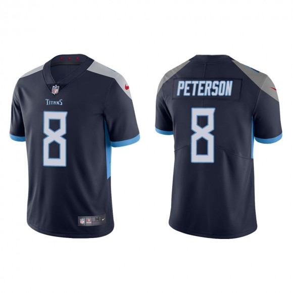 Adrian Peterson Jersey Titans Navy Vapor Limited