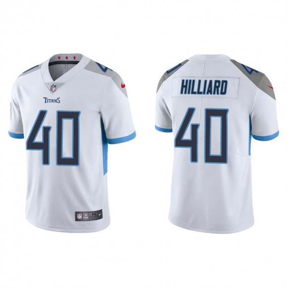 Dontrell Hilliard Jersey Titans White Vapor Limited