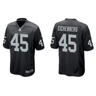 Raiders Tommy Eichenberg Black Game Jersey