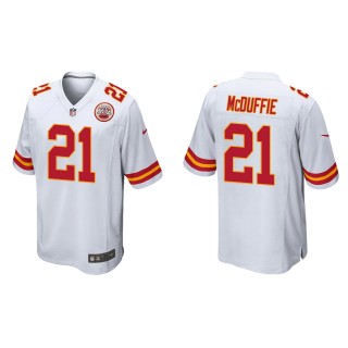 Men's Chiefs Trent McDuffie White 2022 NFL Draft Game Jersey