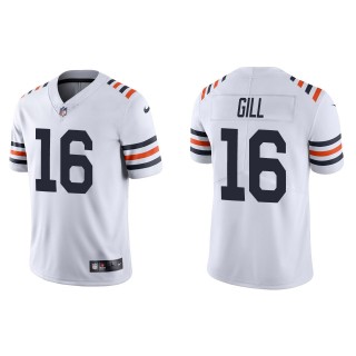 Men's Bears Trenton Gill White Classic Limited Jersey