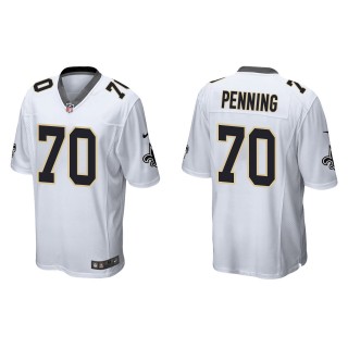 Men's Saints Trevor Penning White 2022 NFL Draft Game Jersey