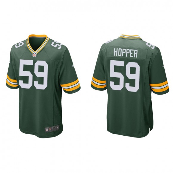 Packers Ty'Ron Hopper Green Game Jersey