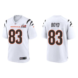 Super Bowl LVI Tyler Boyd Bengals White Game Jersey