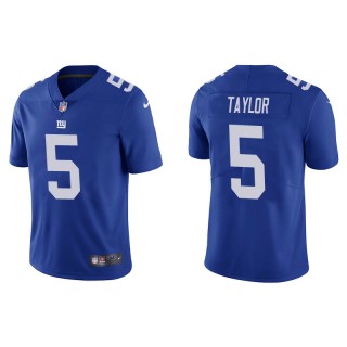 Men's Giants Tyrod Taylor Blue Vapor Limited Jersey