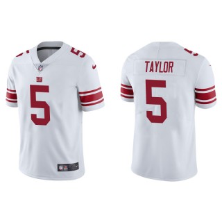 Men's Giants Tyrod Taylor White Vapor Limited Jersey
