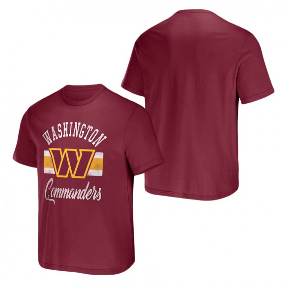 Men's Washington Commanders NFL x Darius Rucker Collection by Fanatics Burgundy T-Shirt