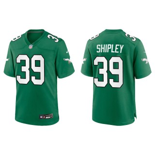 Eagles Will Shipley Kelly Green Alternate Game Jersey