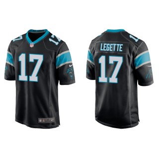 Panthers Xavier Legette Black Game Jersey