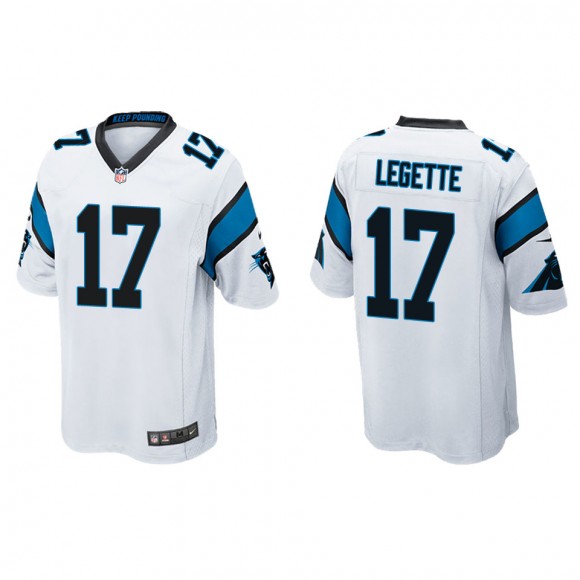 Panthers Xavier Legette White Game Jersey