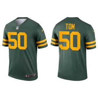 Men's Packers Zach Tom Green Alternate Legend Jersey