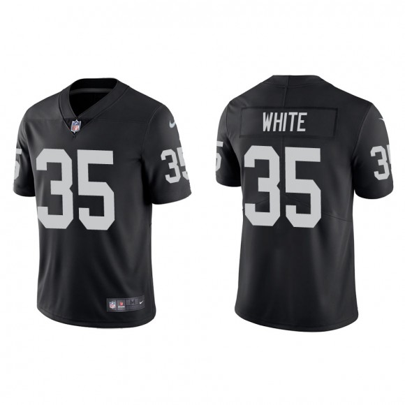 Men's Raiders Zamir White Black Vapor Limited Jersey