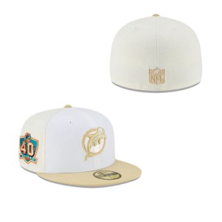 Miami Dolphins Just Caps Drop 25 59FIFTY Fitted Hat