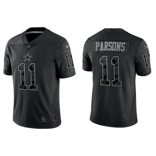 Micah Parsons Dallas Cowboys Black Reflective Limited Jersey